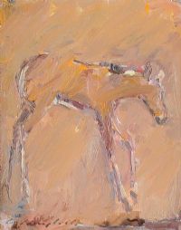 ONE DAY OLD FOAL by Con Campbell at Ross's Online Art Auctions