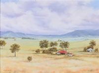 THE HOMESTEAD by Hazel Greenaway at Ross's Online Art Auctions