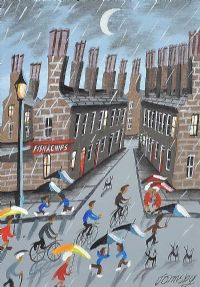 HERE COMES THE RAIN by John Ormsby at Ross's Online Art Auctions