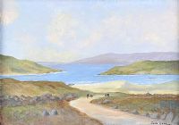 NEAR GORT NA HOCK, DONEGAL by Jack Caprani at Ross's Online Art Auctions