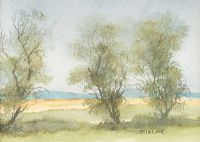 RIVER & TREES by Sterling at Ross's Online Art Auctions