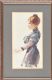 STANDING EDWARDIAN LADY by Sir Robert Ponsonby Staples BT RBS at Ross's Online Art Auctions