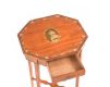 GEORGIAN SATINWOOD HAND PAINTED LAMP TABLE at Ross's Online Art Auctions
