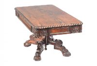 WILLIAM IV ROSEWOOD COFFEE TABLE at Ross's Online Art Auctions