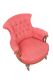 VICTORIAN BUTTONED BACK ARMCHAIR at Ross's Online Art Auctions