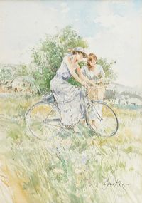 GORDON KING WATERCOLOUR DRAWING at Ross's Online Art Auctions