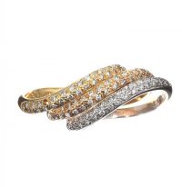 CARTIER TRINITY DIAMOND RINGS at Ross's Online Art Auctions