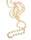 STRAND OF CULTURED PEARLS WITH 18CT WHITE GOLD SAPPHIRE CLASP at Ross's Online Art Auctions