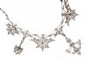 EDWARDIAN 14CT WHITE GOLD AND DIAMOND NECKLACE at Ross's Online Art Auctions