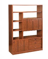 GREEVES & THOMAS MID CENTURY ROSEWOOD BOOKCASE at Ross's Online Art Auctions