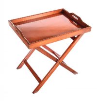 MAHOGANY BUTLERS TRAY ON STAND at Ross's Online Art Auctions