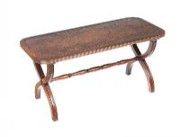 MAHOGANY COFFEE TABLE at Ross's Online Art Auctions