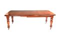 VICTORIAN STYLE MAHOGANY DINING ROOM TABLE at Ross's Online Art Auctions