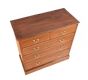 EDWARDIAN INLAID MAHOGANY CHEST OF DRAWERS at Ross's Online Art Auctions