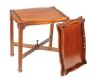 CHIPPENDALE STYLE MAHOGANY LAMP TABLE at Ross's Online Art Auctions