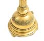 VICTORIAN BRASS CANDLE HOLDER at Ross's Online Art Auctions