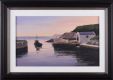 BALLINTOY HARBOUR by Gregory Moore at Ross's Online Art Auctions