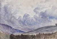 WELSH LANDSCAPE by David Cox at Ross's Online Art Auctions