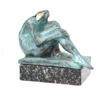RESTING by Hugh Clawson at Ross's Online Art Auctions