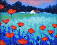 TURQUOISE MEADOW, COUNTY WICKLOW by John Nolan RHA at Ross's Online Art Auctions