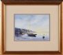 BOATS AT REST by George Lyles at Ross's Online Art Auctions