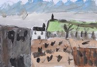 PENZANCE LANDSCAPE by Newlyn School at Ross's Online Art Auctions
