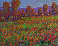 POPPY FIELD by Paul Stephens at Ross's Online Art Auctions