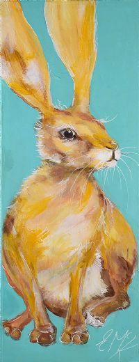 GOLDEN HARE I by Eileen McKeown at Ross's Online Art Auctions