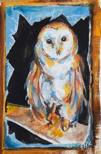 BARN OWL I by Eileen McKeown at Ross's Online Art Auctions