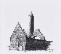 THE OLD CHURCH by Stephen Montague at Ross's Online Art Auctions