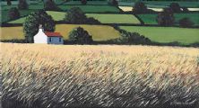 THE CORN FIELD by Lynn Chambers at Ross's Online Art Auctions