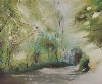 PATH BY THE WOODS by David McKittrick at Ross's Online Art Auctions