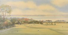 CARNALEA GOLF COURSE, COUNTY DOWN by Allan Bell at Ross's Online Art Auctions