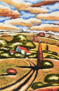LANDSCAPE by Sergey Cherep at Ross's Online Art Auctions
