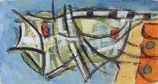 ABSTRACT by Irish School at Ross's Online Art Auctions