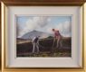 AT THE TURF by Charles McAuley at Ross's Online Art Auctions