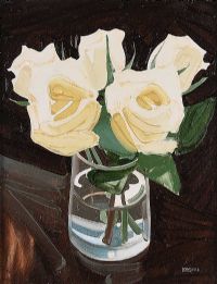 STILL LIFE, ROSES by Gillian Lonsdale at Ross's Online Art Auctions