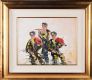FIDDLES & FLUTE by Darren Paul at Ross's Online Art Auctions