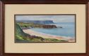 WHITEPARK BAY, COUNTY ANTRIM by George Farrell at Ross's Online Art Auctions