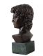 HEAD OF DAVID by French School at Ross's Online Art Auctions