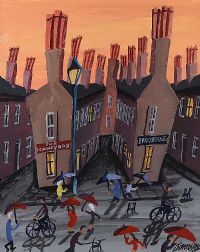 SUNSET SHOWERS by John Ormsby at Ross's Online Art Auctions