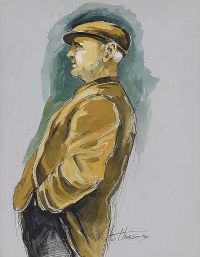 THE FARMER by Martin Hasson at Ross's Online Art Auctions
