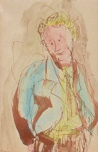 PORTRAIT OF A BOY by Daniel O'Neill at Ross's Online Art Auctions