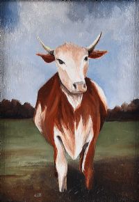COW by Kevin Meehan at Ross's Online Art Auctions