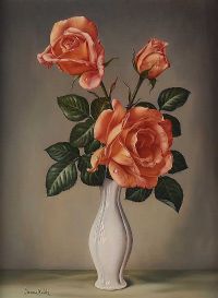 ROSES by James Noble at Ross's Online Art Auctions