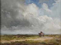 STORM CLOUDS by Wycliffe Egginton RI RCA at Ross's Online Art Auctions