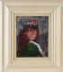 GIRL IN A GREEN BLOUSE by Irish School at Ross's Online Art Auctions