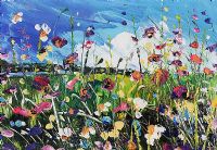 SUMMER MEADOWS by Irish School at Ross's Online Art Auctions