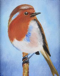 ROBIN by Irish School at Ross's Online Art Auctions