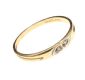 14CT GOLD DIAMOND BAND at Ross's Online Art Auctions